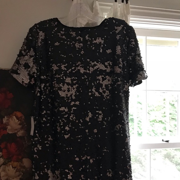 NWT 1. State Sequin shift dress - Picture 4 of 5